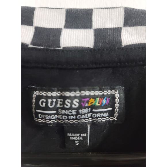 Guess x J Balvin Vibras Checker Tee (Small) - Picture 4 of 4